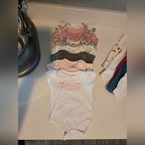 14 baby girl onsies